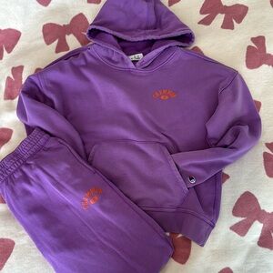 Purple Champion hoodie&sweats